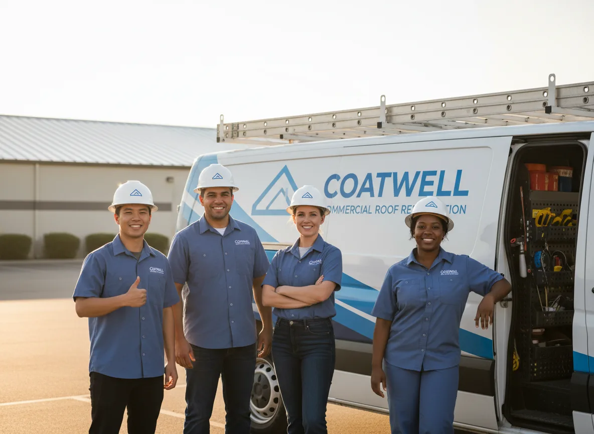 Commercial roof coating company in Minnesota Lake, MN